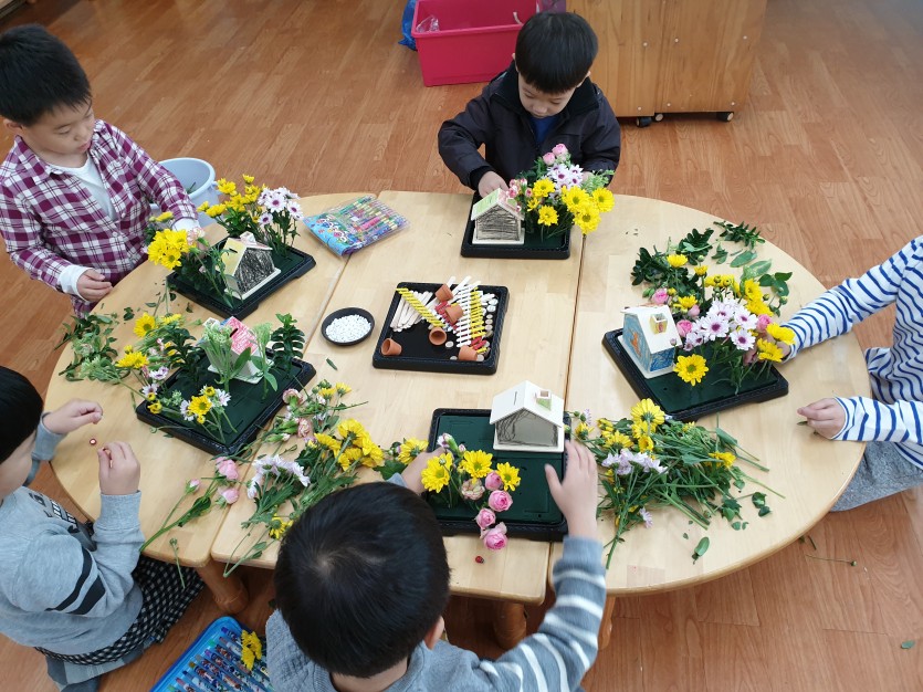 유치원 정원꾸미기 원예활동 원예수업 · 사진 1