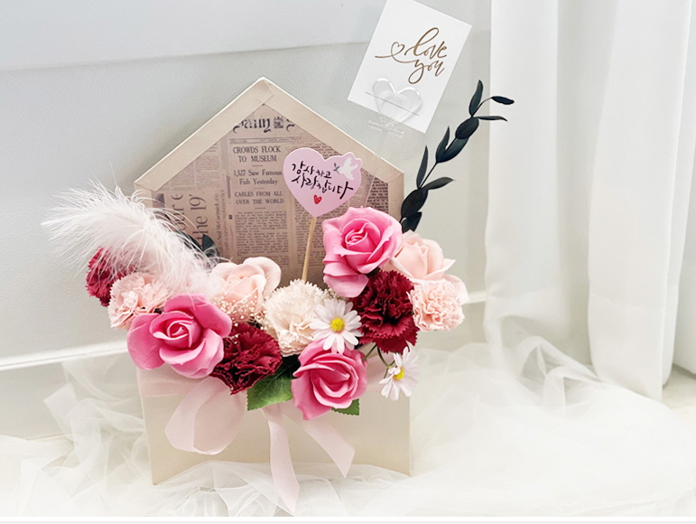 비누곷 편지 상자♥ · 사진 1